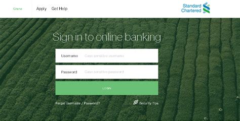 standard chartered online banking ghana
